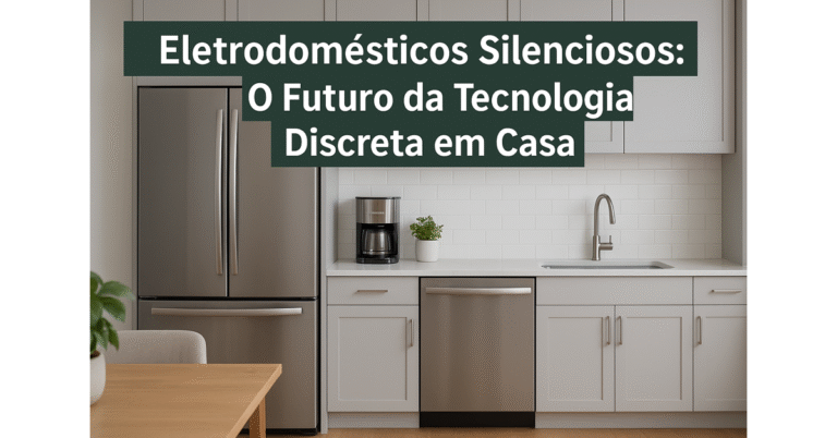 Eletrodomésticos Silenciosos: O Futuro da Tecnologia Discreta em Casa