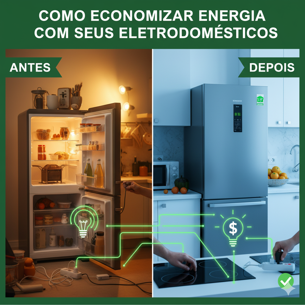 Como Economizar Energia com Seus Eletrodomésticos