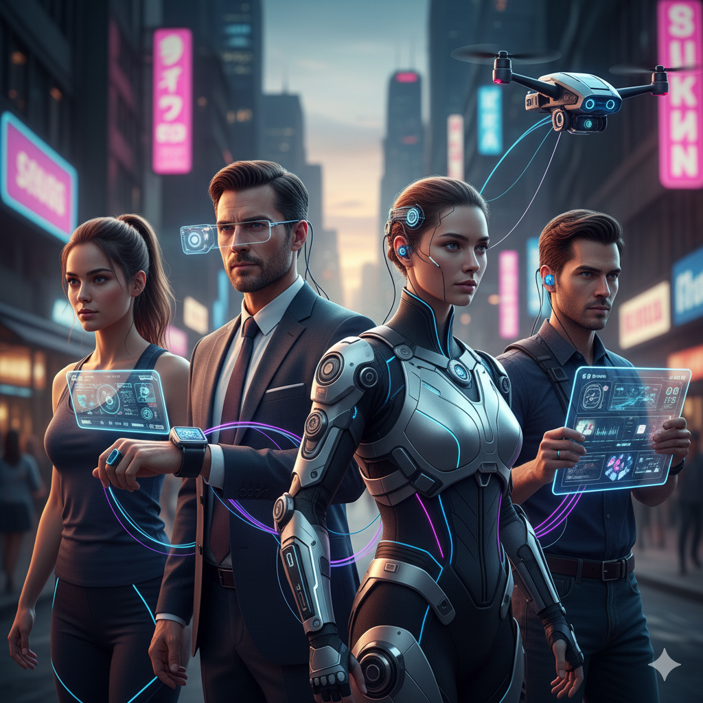 Os eletrônicos pessoais que viraram extensão do corpo