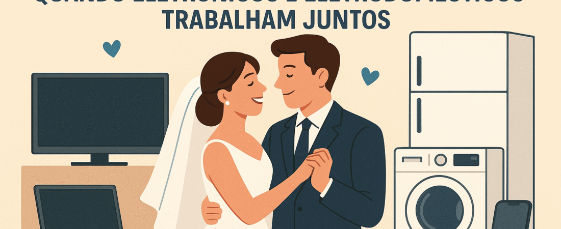 O Casamento Perfeito: Quando Eletrônicos e Eletrodomésticos Trabalham Juntos