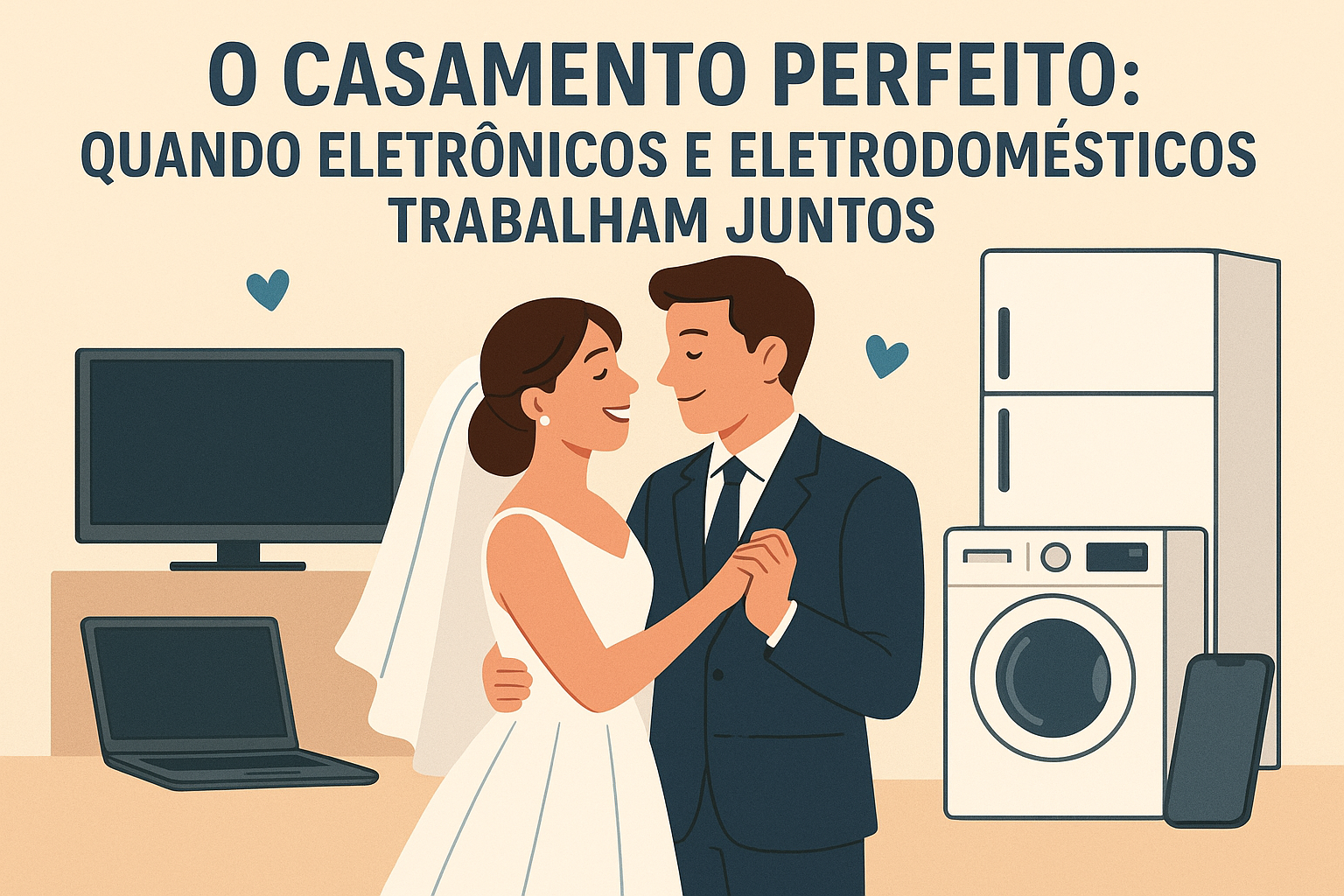 O Casamento Perfeito: Quando Eletrônicos e Eletrodomésticos Trabalham Juntos