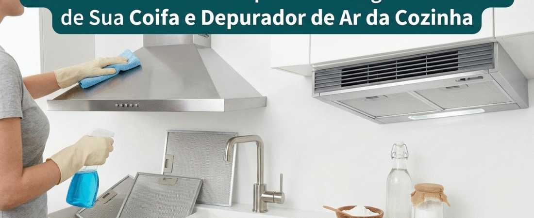 Guia Prático de Como Limpar e Prolongar a Vida Útil de Sua Coifa e Depurador de Ar da Cozinha