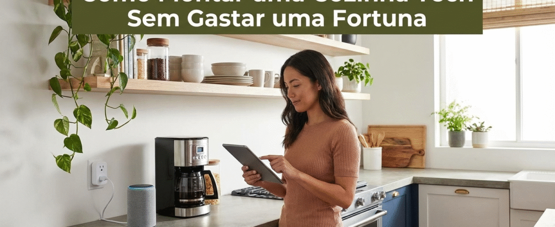 Como Montar uma Cozinha Tech Sem Gastar uma Fortuna