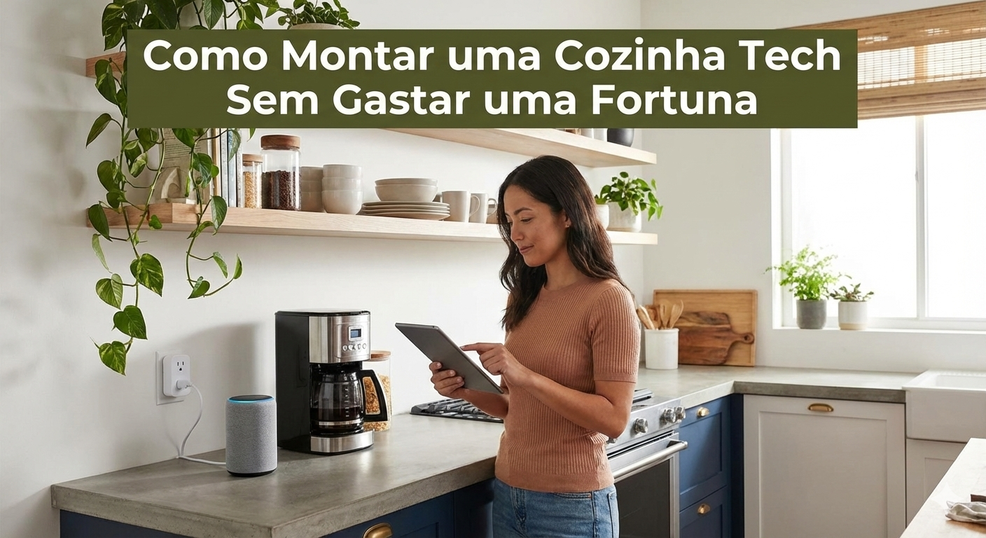 Como Montar uma Cozinha Tech Sem Gastar uma Fortuna