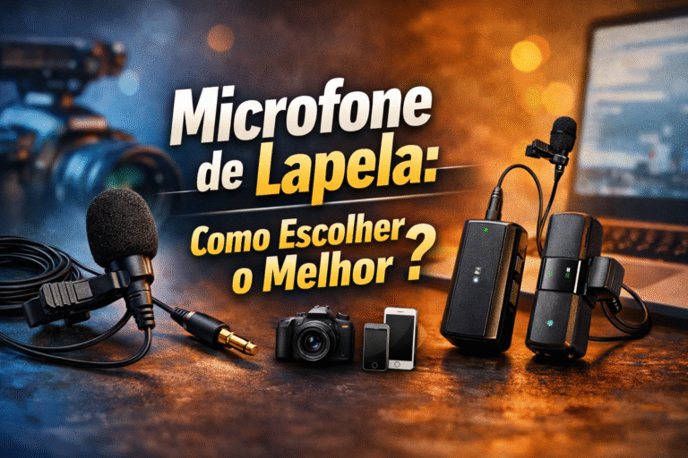 Microfone de Lapela: Como Escolher o Melhor?