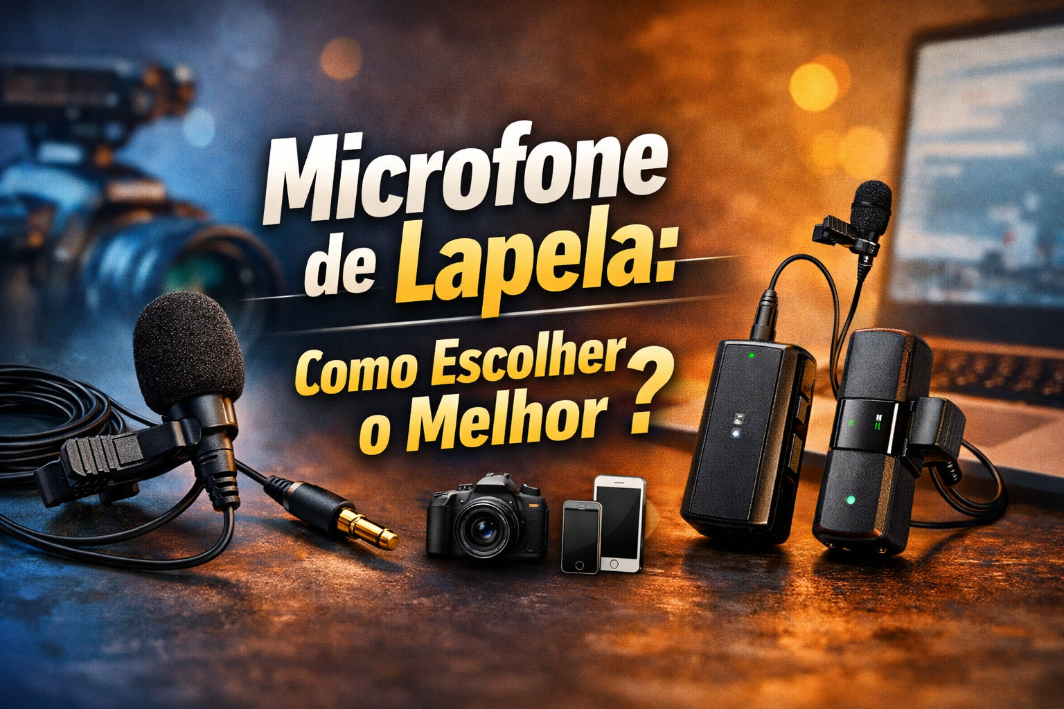 Microfone de Lapela: Como Escolher o Melhor?